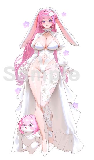 [Pre-order / Ships April 21] Won Bin Lee's Bunny Girl Dorothy Acrylic Stand (8x16cm)